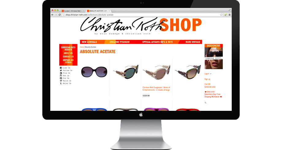 Christian Roth Eyewear Online Shop 4“ width=