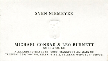 Michael Conrad & Leo Burnett